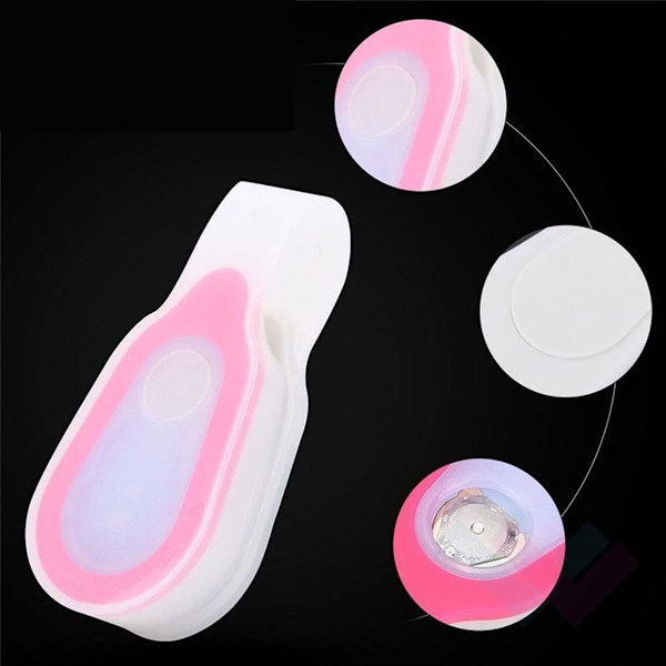 （Punainen）Handsfree-taskulamppu, LED-yövalo klipsillä, Magne, ZQKLA