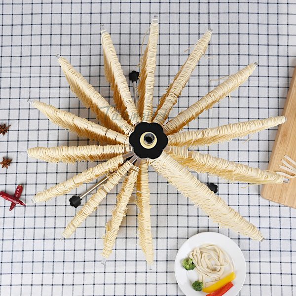 Pasta tørrestativ - pasta tørrestand lavet af plastik og rustfrit stål