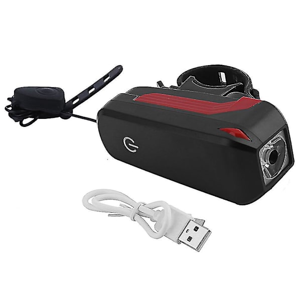 LED-høyttaler sykkellys Micro USB-lading sykkellampe med ,ZQKLA