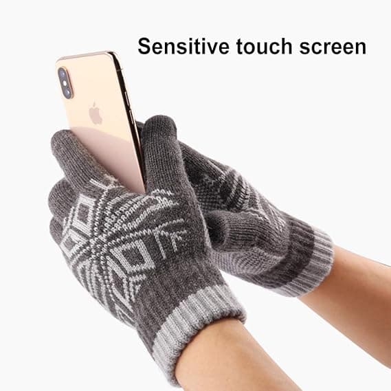 1 Par Vinterhandsker Touchscreen Handsker Stræk Kashmir Gl,ZQKLA