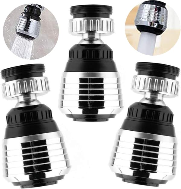 360° Svingbar Vannsparende Diffuser Boble Faucet Filter Rep, ZQKLA