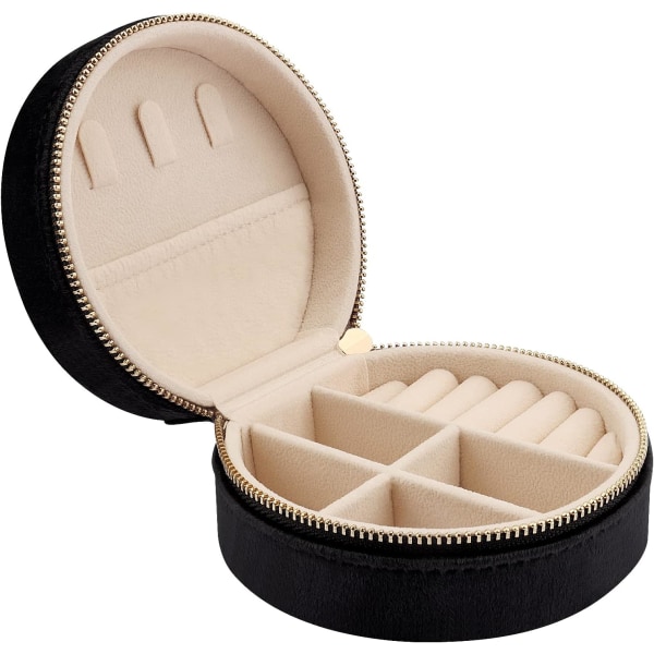 Mini Velvet Rejse Smykkeæske, Rejse Smykkeæske til Piger, ZQKLA