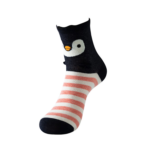 （Stripe）5 par eleganta strumpor för kvinnor, djurstrumpor, kvinnligt co,ZQKLA