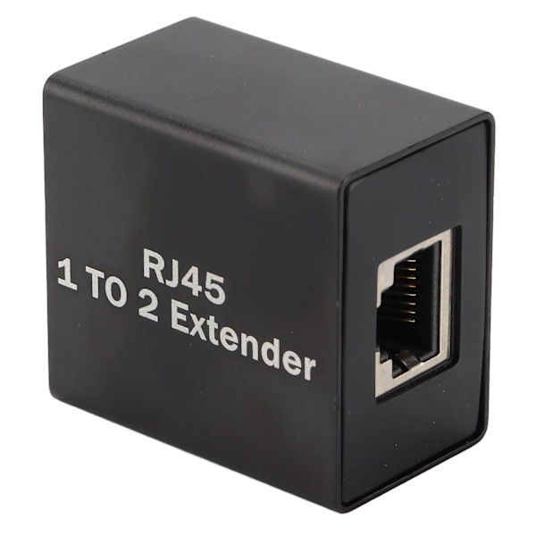Ethernet-splitter RJ45 nettverkskontakt adapter Ethernet-kontaktforlenger Splitter En til to splitter