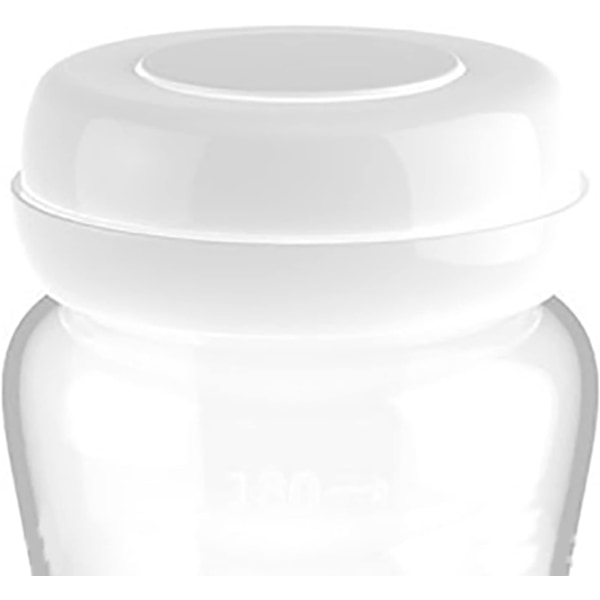 4 stycken 180 ml insamlings- och förvaringsflaskor för bröstmjölk, Br,ZQKLA