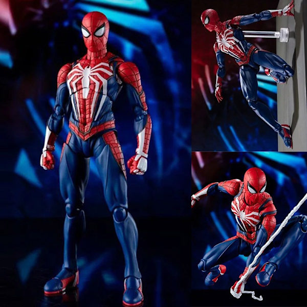 18 cm samlarbar spindel actionfigur, perfekt present till pojkar
