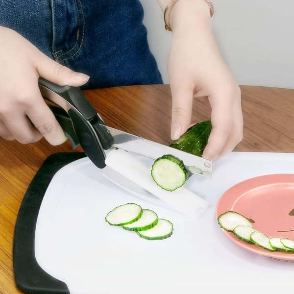 Clever Cutter, 2 i 1 Hakkerkutter & Multifunksjonelt Kjøkken, ZQKLA
