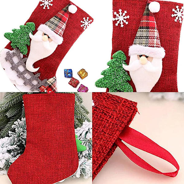 Julstrumpor (3 stycken) Julstrumpor Julstrumpa S
