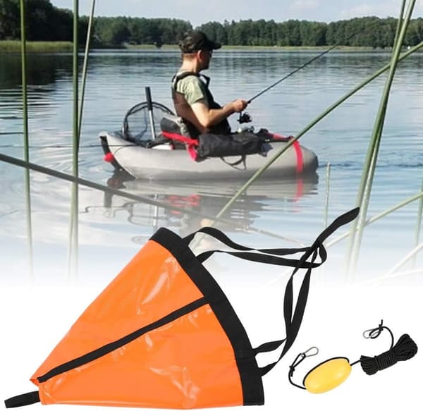 Båtanker 60cm Kajakk Kano Driftanker Flytebøye, ZQKLA