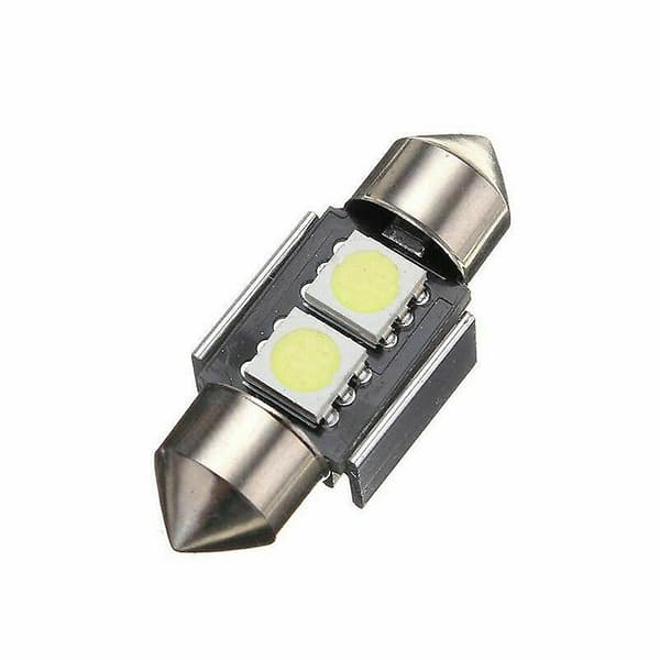 23-delt T10 LED-sett for bilens interiørlys - Canbus-dekoding, dobbelt-spiss 5050 bakspeil-lys