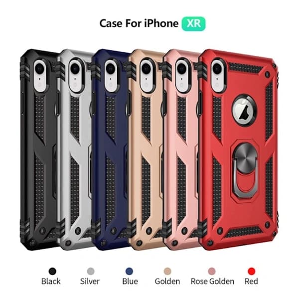 Bofink Combat iPhone Xr Cover - Sort Sort, su