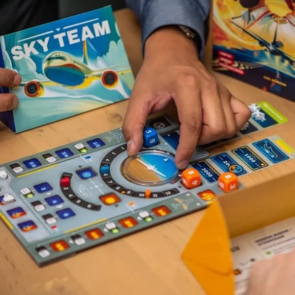 Scorpion Masqué Sky Team Kooperativt Terningespil Alder 14+ 2 Spillere 20 Minutter,su