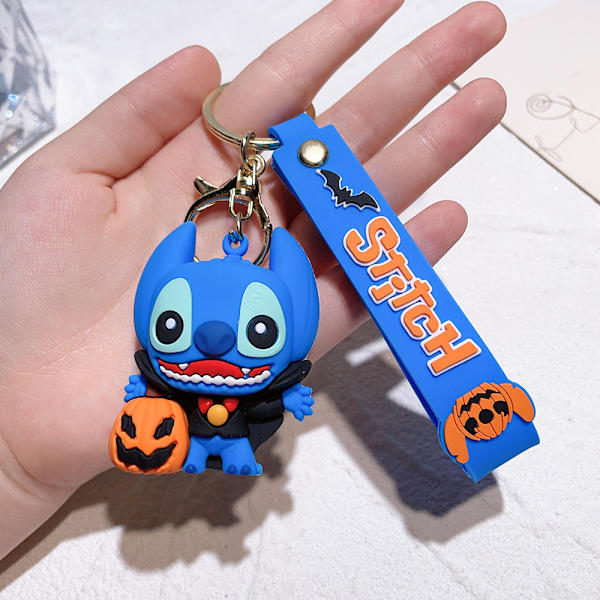1 kpl Animoitu Disney Stitch -avaimenperäriipus
