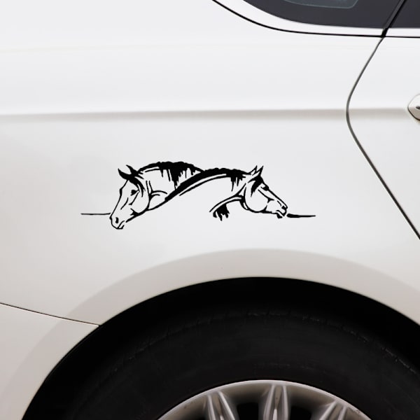 Bilsticker Dekal för Bil, Dominant Personlighet, Häst, C