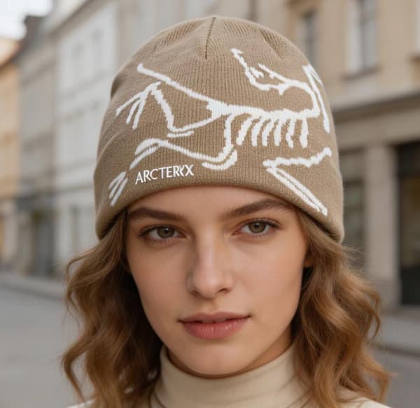 Arc'teryx Bird Head Toque Mössa Olivgrön Merinoull Stickad Vintermössa Unisex A khaki