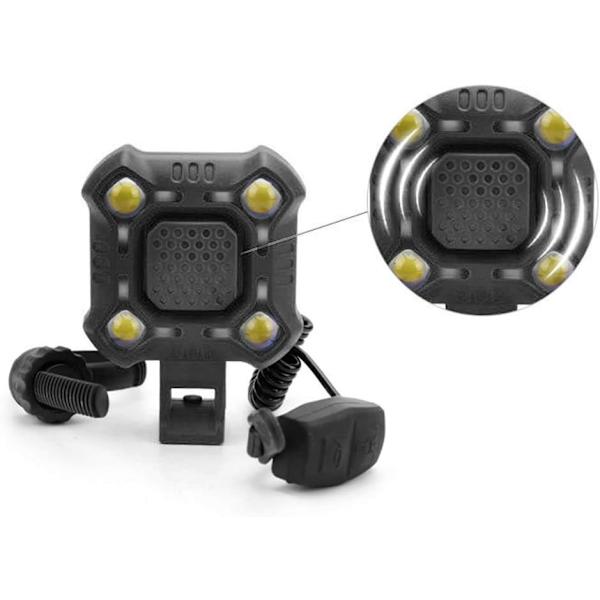 USB Laddningsbar Super Ljus Cykelsignal, Vattentät Dammtät