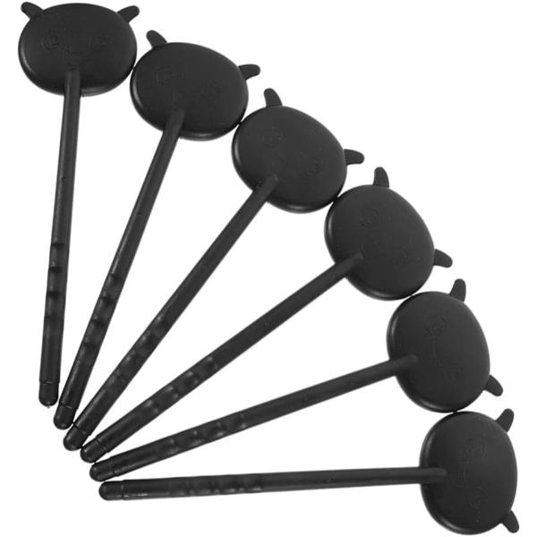 Black Portable Eye Shutter 6 pieces Professional Plastic Ocu,ZQKLA