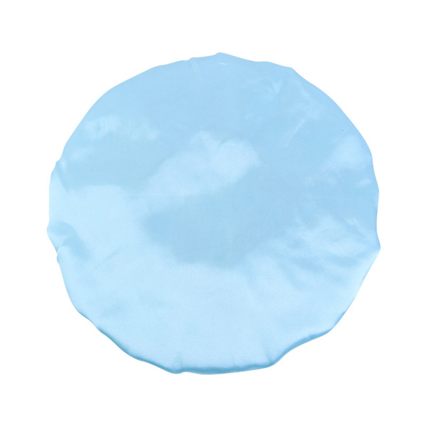 Sovehette - Satinhette - Sleep Cap Svart one size