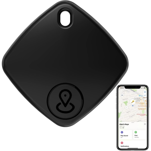 Key Finder Tag, Bluetooth Key Tracker Arbeta med Apple Find M,ZQKLA