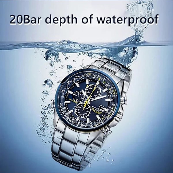 Citizen Eco-Drive Promaster Skyhawk A-t Blue Angels Klocka 45mm, Svart