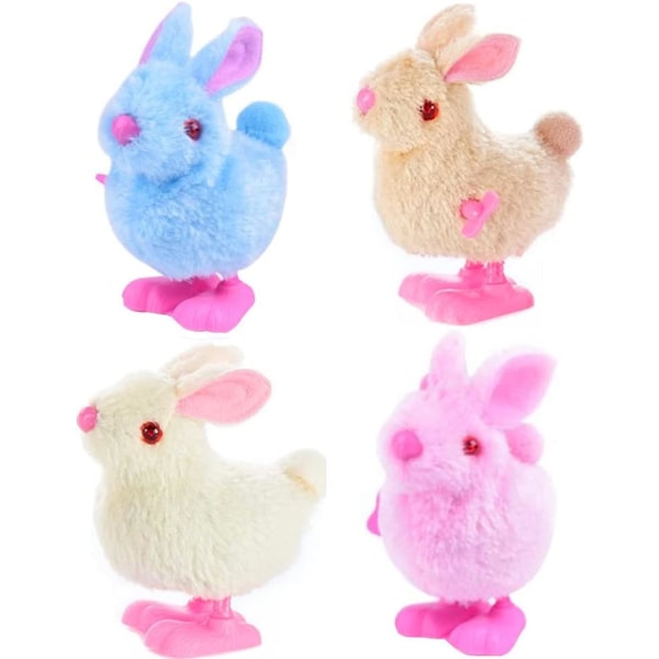 Bunny Jumping Wind Up Toys Nyhet Hopping Windup Toy för Ki,ZQKLA