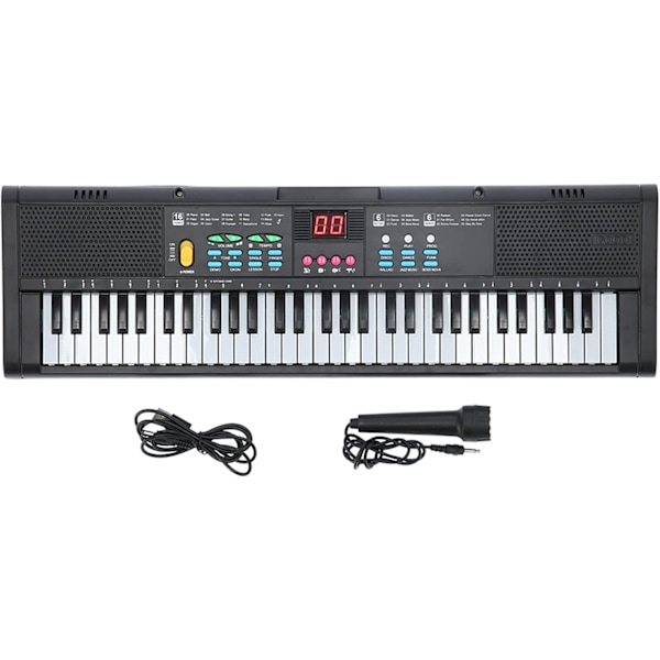 61-Tast Klaver Keyboard, Keyboard Piano Instrument 61 Taster Digi,ZQKLA