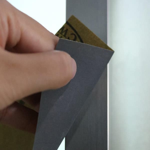 Set med 36 Sandpapper, Slippapper 23 x 9,3 cm Våt Torrt 120/2, ZQKLA