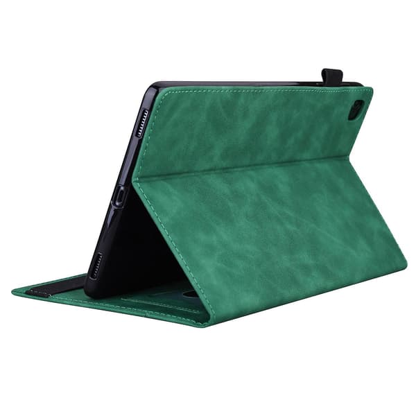 Splejset Læder Tablet Cover Til Samsung Galaxy Tab A9+ Green