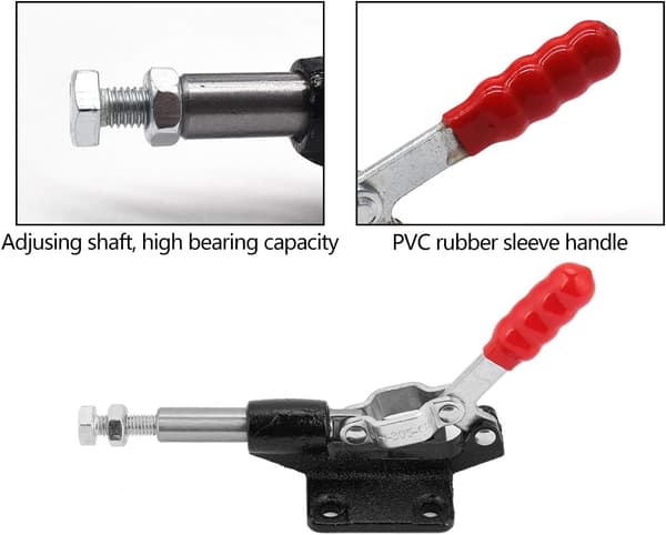 Spännklamrar, 1 st Håll Push Pull Action Handverktyg Toggle, ZQKLA