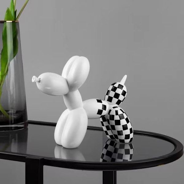 Hunde Ballon Kunststatue, Abstrakt Hund Skulptur, Resin Mode Bal