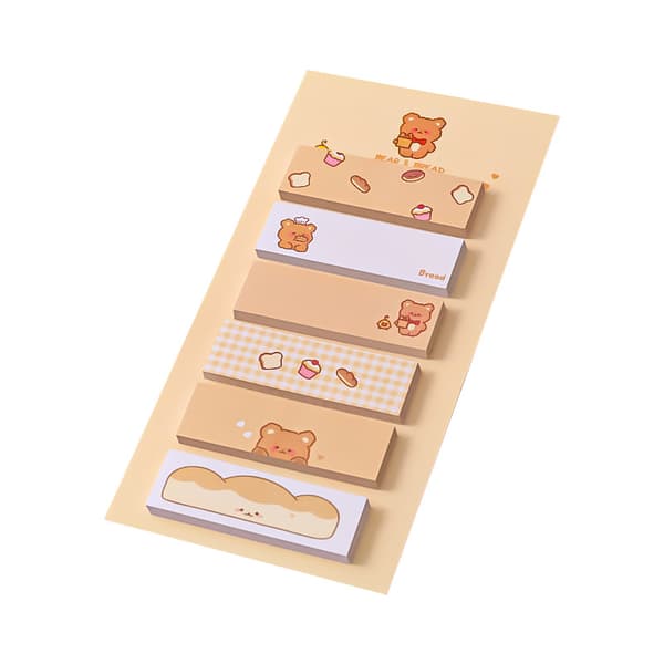 120 Ark Cartoon Mini Memo Pad Multicolor Sticky Notes Dec,ZQKLA