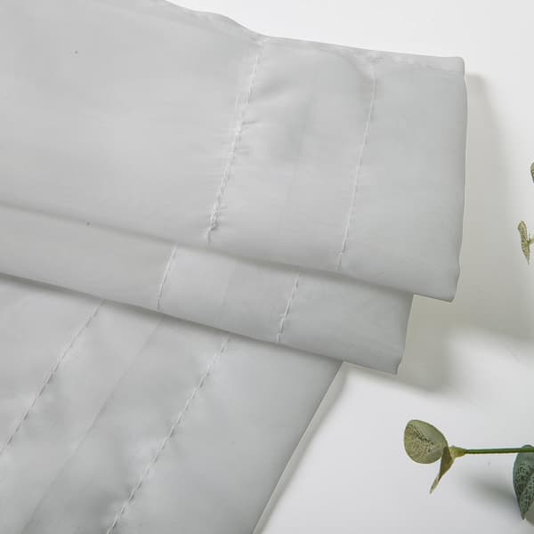 Glasdörrpanel Fönstergardin Elegant Solid Voile Stångficka, ZQKLA