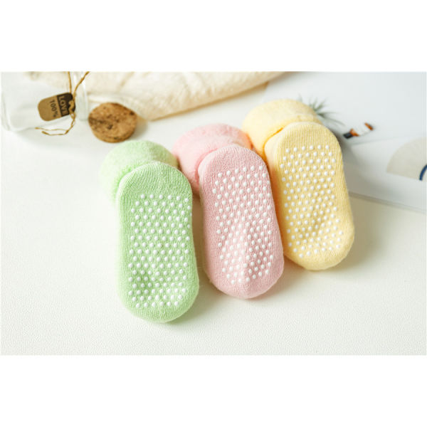 6 Par Sett Baby Ekstra Tykke Varme Vintersokker Barn Fluffy Fl, ZQKLA