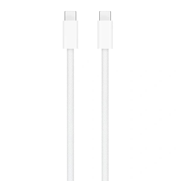 Apple 60W USB-C -punottu latauskaapeli 1m bulk - Valkoinen,su