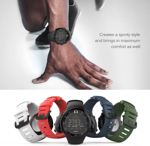Armbands för Suunto Core, Klassiskt Utbyte, ZQKLA