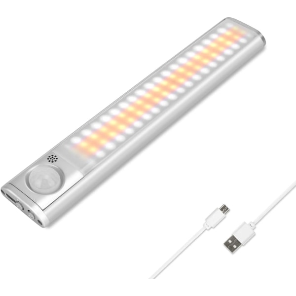 Under Cabinet Belysning 80 LED Skabslys, Bevægelsessensor Li,ZQKLA