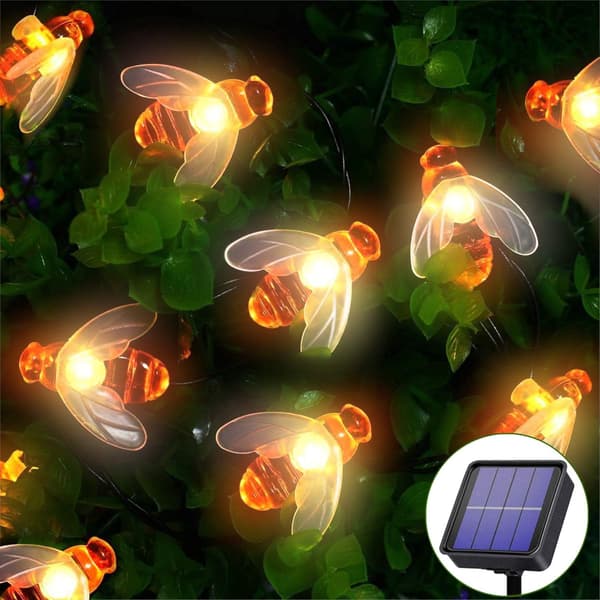Ljusslinga, 8 Vattenresistenta Ljuslägen LED-Ljusslinga
