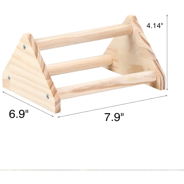 Kyllingepind Stærk Fyrretræ Træ Kylling Jungle Gym Hvilepind