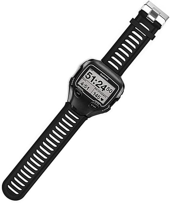 Klokkerem for Garmin Forerunner 910XT, Silikonutskifting, ZQKLA