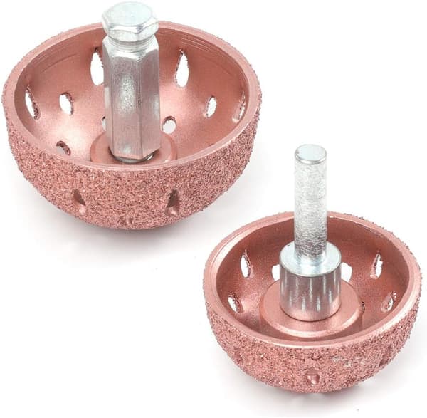 Däckpoleringshjul 38mm och 55mm Wolframståldäckreparationssköld
