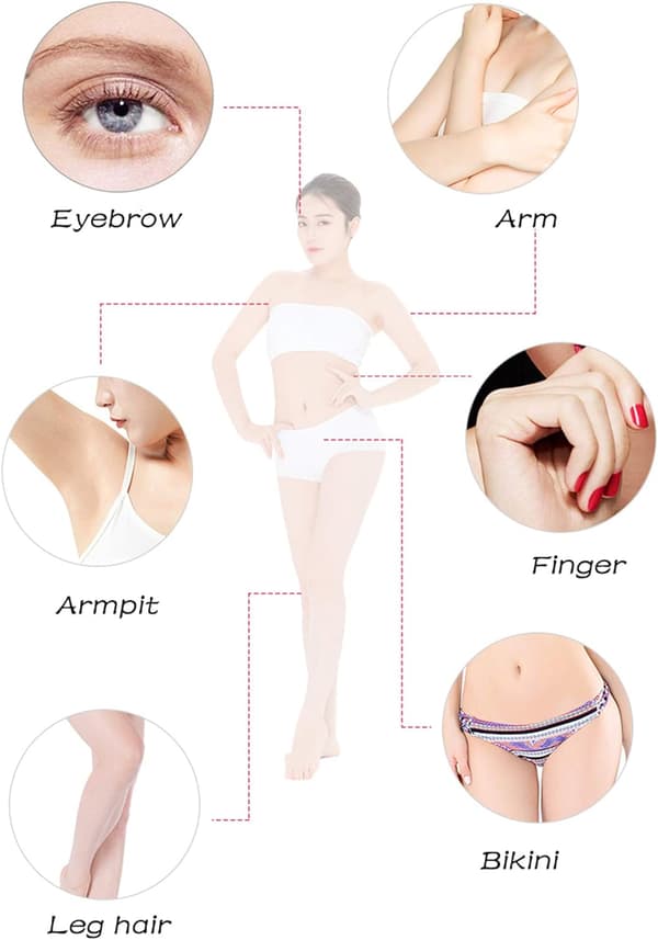 Precision Eyebrow Trimmer - Elektrisk Rakapparat för Ansiktshår
