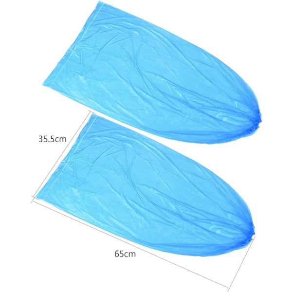 10 par engångsvattentäta skoöverdrag för män, ZQKLA