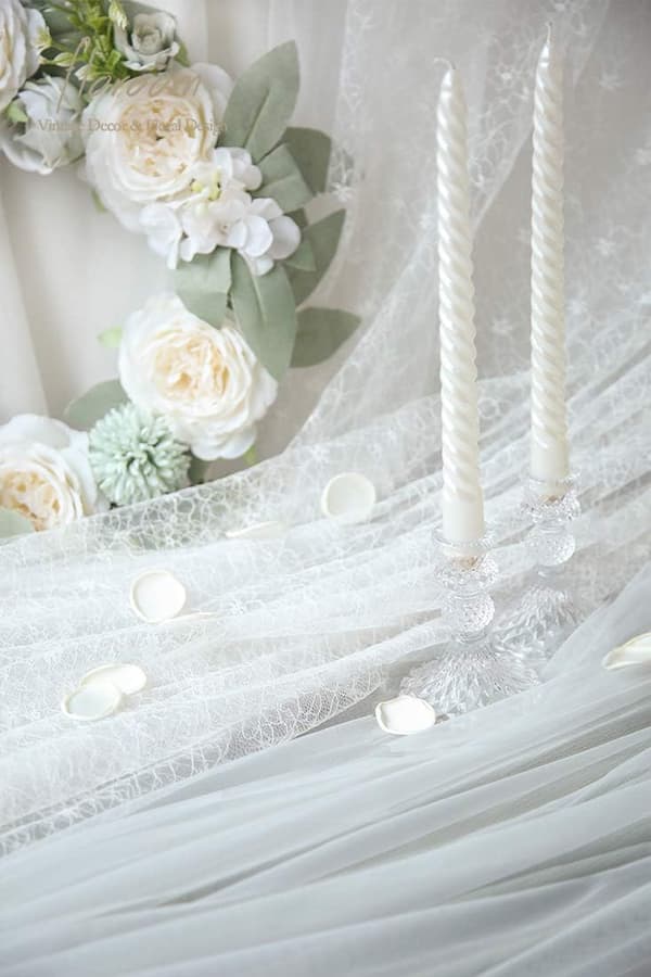 200 stk Silke Roseblade Ivory Blomsterblade til Bryllup Conf, ZQKLA