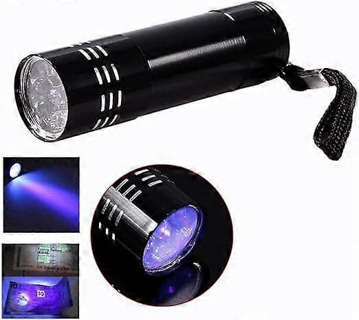 UV 9 LED 395nm UV-taskulamppu UV-kynä taskulamppu taskulamppu lialle ja