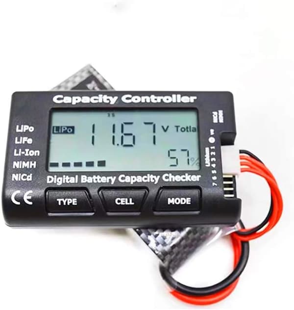Digital Batterikapasitetstester, Batterikapasitet Spenning Ch, ZQKLA