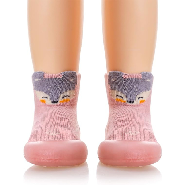 Baby Småbørn Anti-Slip Fuzzy Sutsko Gulv Åndbar Tyk, ZQKLA
