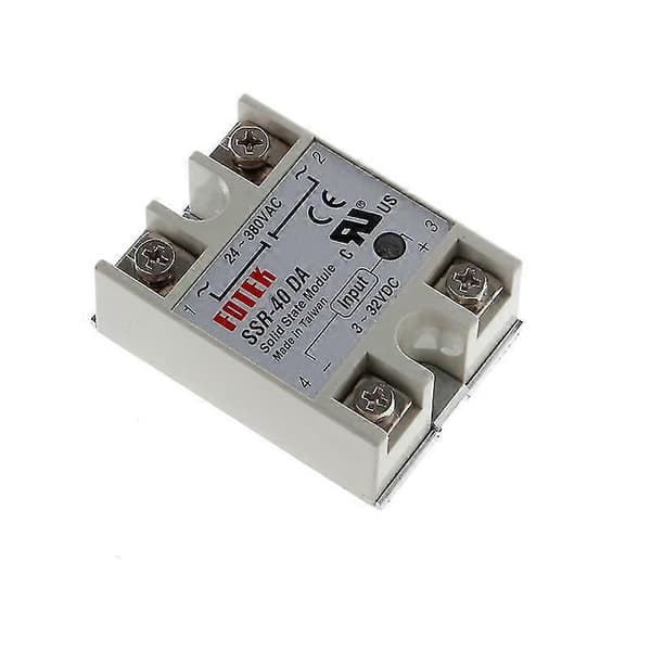 24v-380v Ssr-40da 40a 3-32v Dc-ac Solid State Relemoduuli Uusi