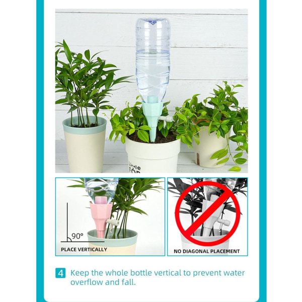 Dryp-plante vanddispenser Automatisk vandingflaske, Automa,ZQKLA