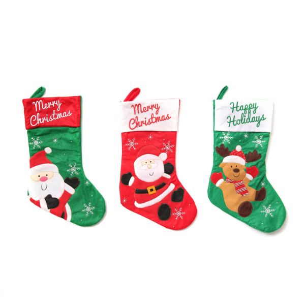 Julstrumpor, Tomte-mönster Julstrumpor Trad,ZQKLA