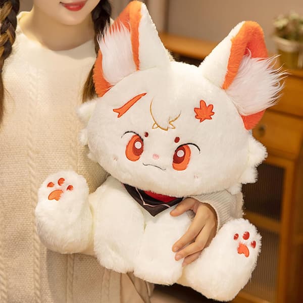 Anime Plysjpute Katt Myk Utstoppede Dyr Samleobjekt Bursdag